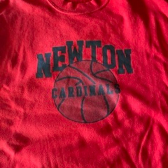 Vintage Red Newton Cardinals Crewneck in Size Large - Picture 3 of 9